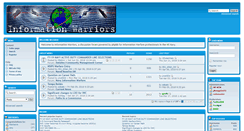 Desktop Screenshot of informationwarriors.net